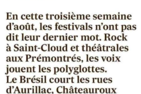 L'ECHO DU BERRY - 18 AOÛT 2025