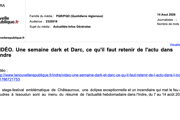 WWW.LANOUVELLEREPUBLIQUE.FR - 14 AOÛT 2026