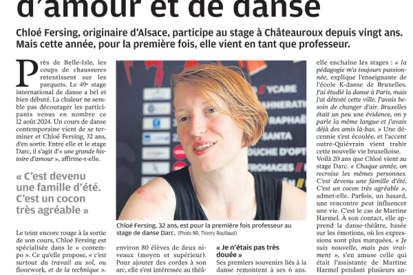 LA NOUVELLE RÉPUBLIQUE - PAGE - 13 AOÛT 2024