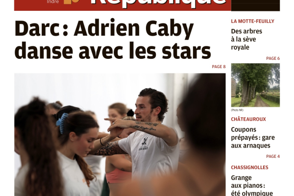 LA NOUVELLE RÉPUBLIQUE - PAGE - 20 AOÛT 2024